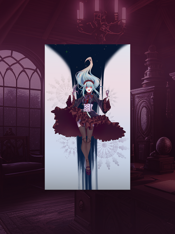 PorcelainMaid Print - A Doll Possessed